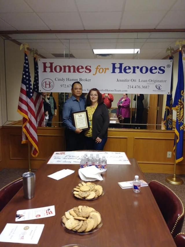 Bruce Chim and his wife Adra - Homes for Heroes