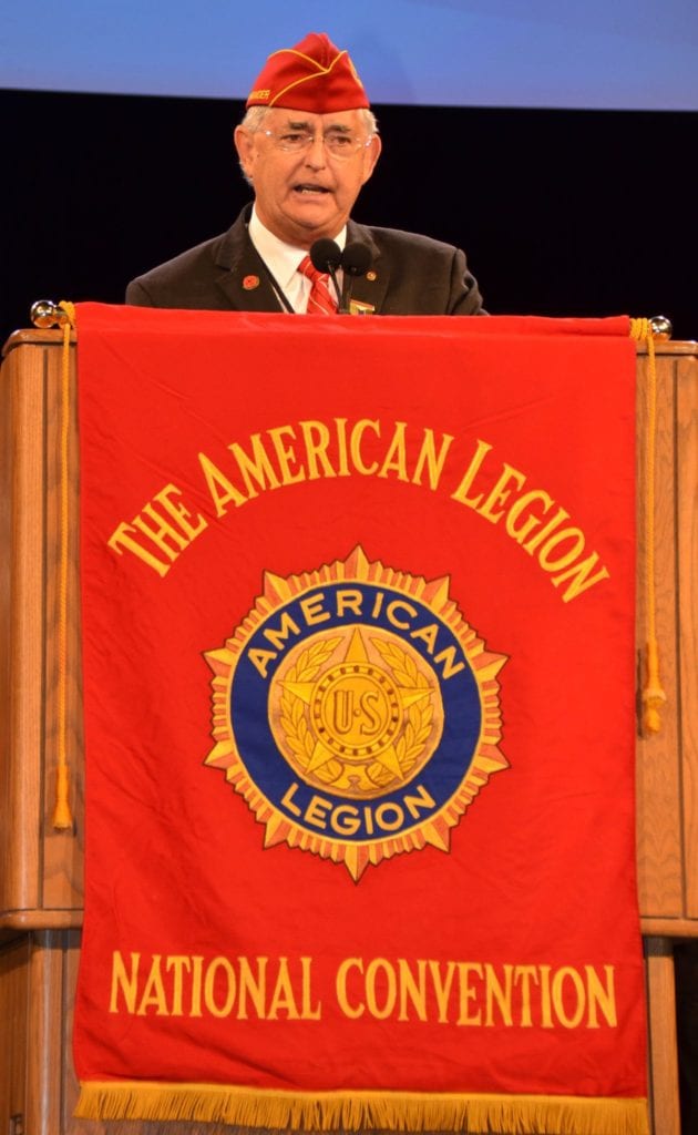 James W. Oxford, National Commander of The American Legion
