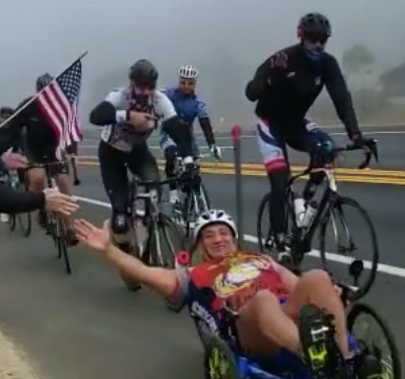 Post 432 supports wounded warrior cyclists