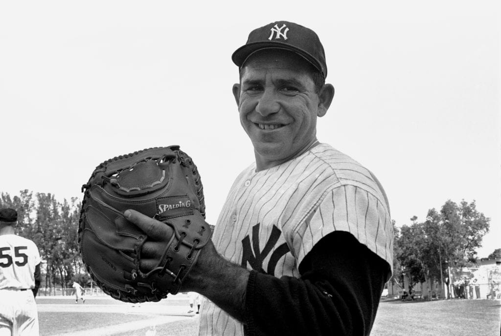 MLB player Yogi Berra