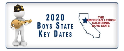 2020 Boys State key dates