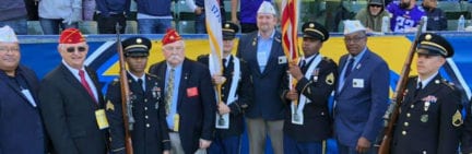 American Legion National Commander William “Bill” Oxford toured California from Dec. 11-15