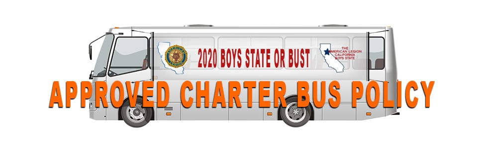 Boys State Commission Approved Charter Bus Policy