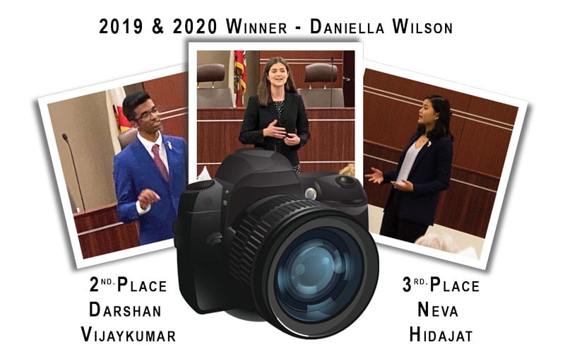 2019 and 2020 Speech Contest 1st, 2nd, and 3rd place winners