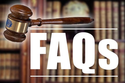 FAQs and gavel