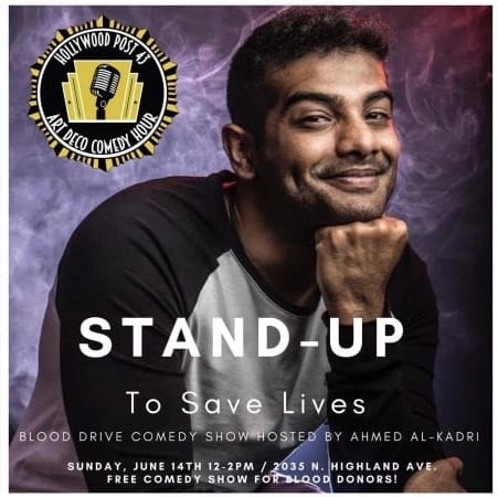 Post 43 Stand-Up to Save Lives event flyer