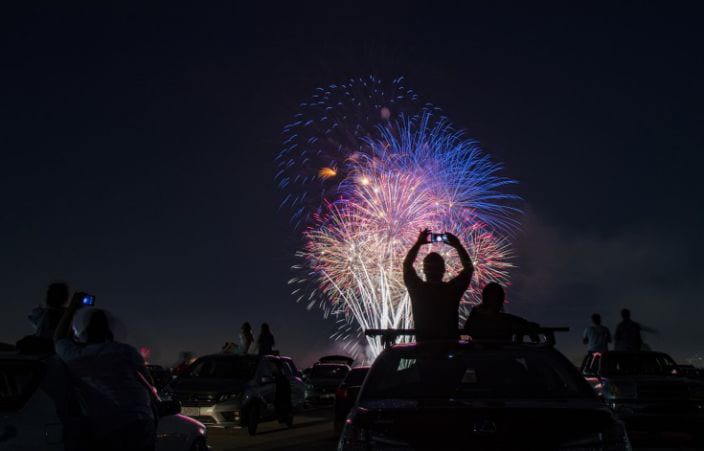 10 spectacular scenes from Southern California’s July 4 celebrations