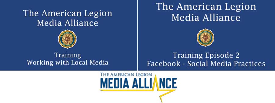 The American Legion media alliance training episodes