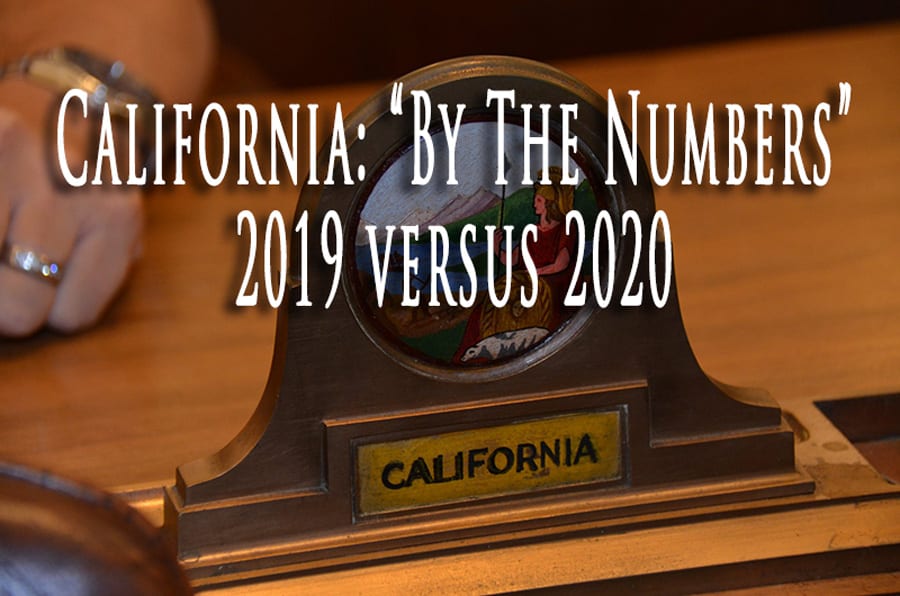2019 vs 2020 numbers