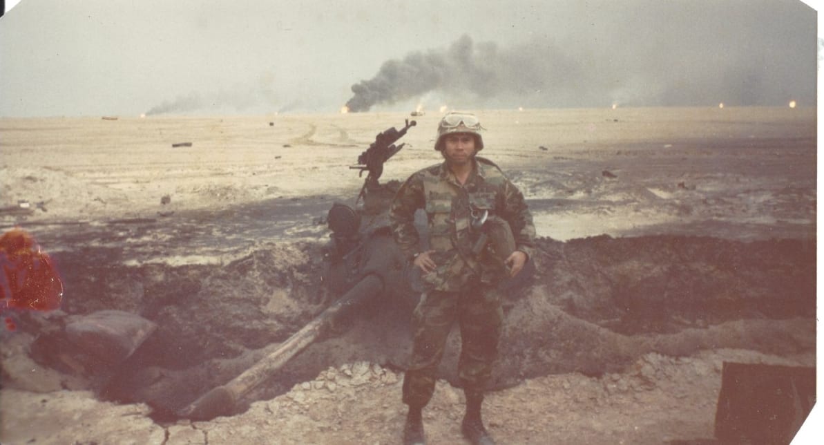 I was a medical non-commissioned officer during the Persian Gulf War