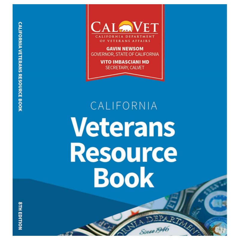 CalVet Veterans Resource book