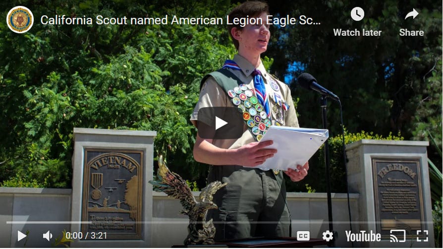 2020 Eagle Scout of the Year