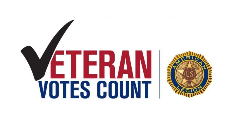 "veteran votes count" and american legion emblem