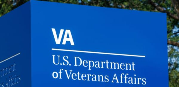 Sign for Department of Veterans Affairs
