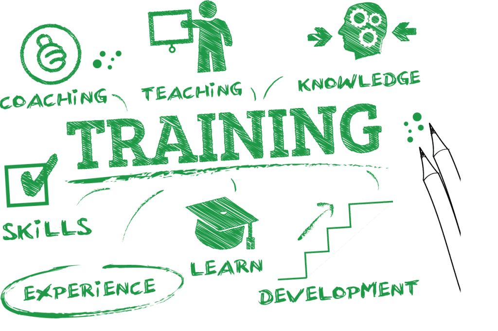 training graphic