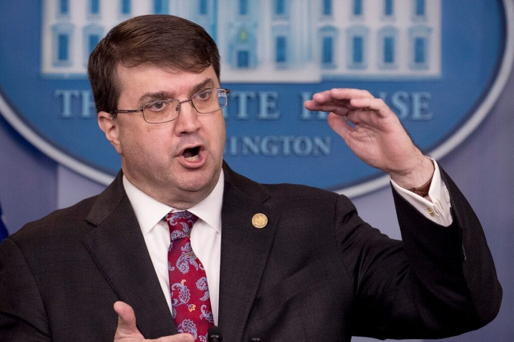 Veterans Affairs Secretary Robert Wilkie