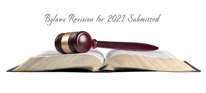 Bylaws Revision for 2021 Submitted