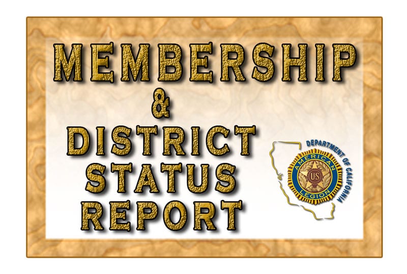 Membership & District Status Report