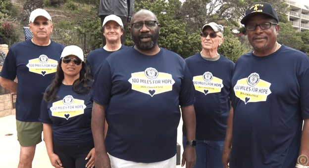 California challenges other departments in 100 Miles for Hope fundraiser