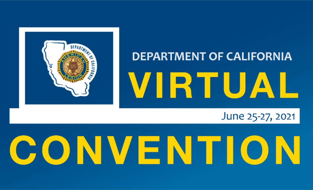 2021 Virtual Department Convention graphic