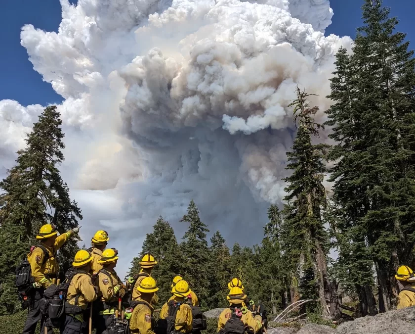 Legionnaires feel Dixie Fire devastation