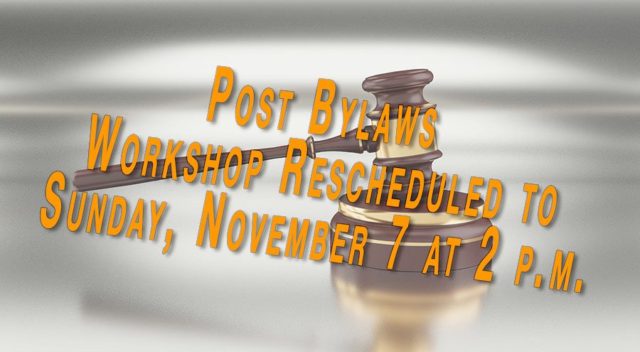 How to: Writing your post bylaws (Rescheduled)