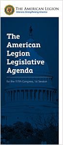 american Legion Legislative Agenda brochure