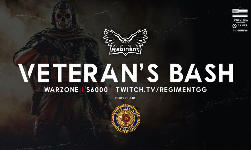 regiment gaming veterans bash