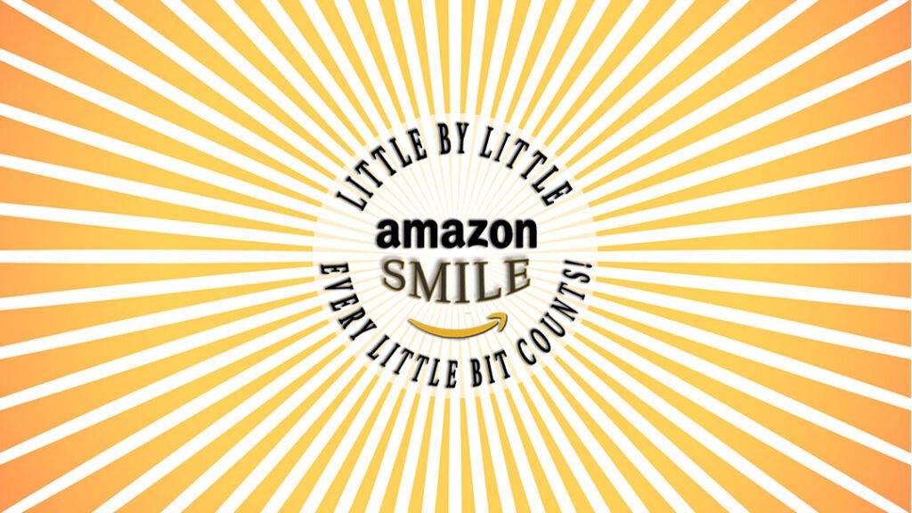 Amazon Smile little by little logo
