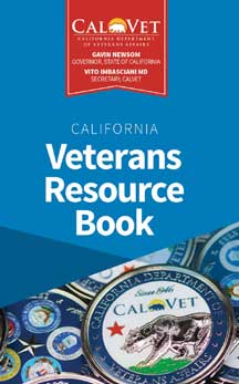 CalVet Veterans Resource Book cover