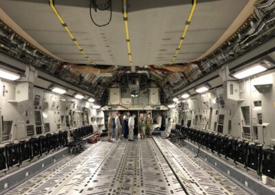 Travis Air Force Base -- National Commander Dillard California visit 2021