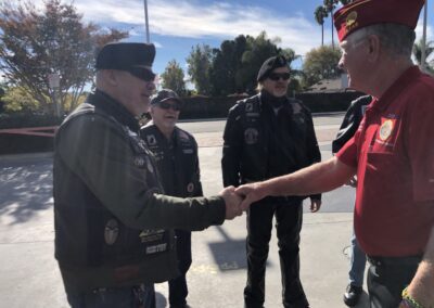 Hollywood Post 43 -- National Commander Dillard California visit