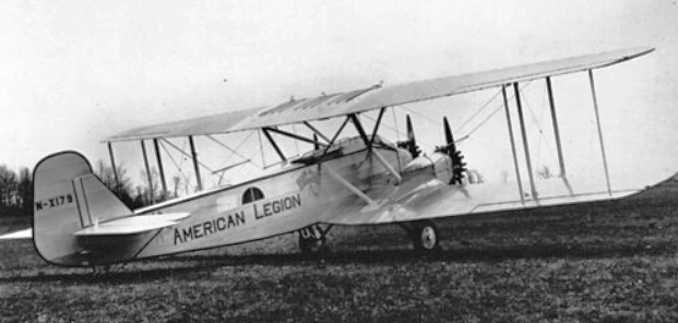 American Legion Flies New York to Paris in 1927