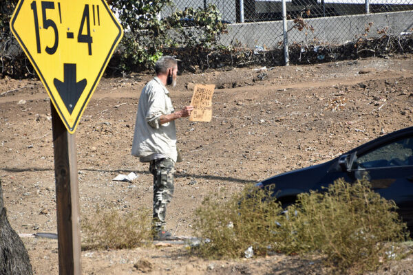 LA area homeless veteran