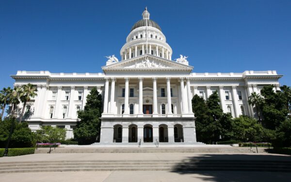 Senate building0 of California in day time
