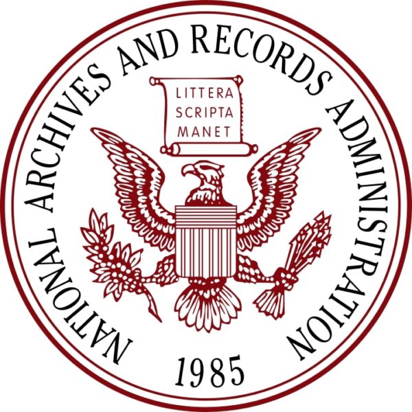 US National Archives seal