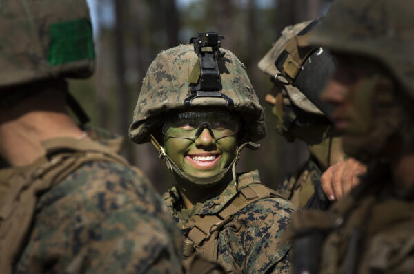 first female U.S. infantryman