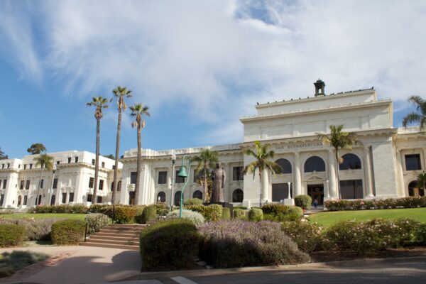San Buenaventura City Hall of Ventura in daylight