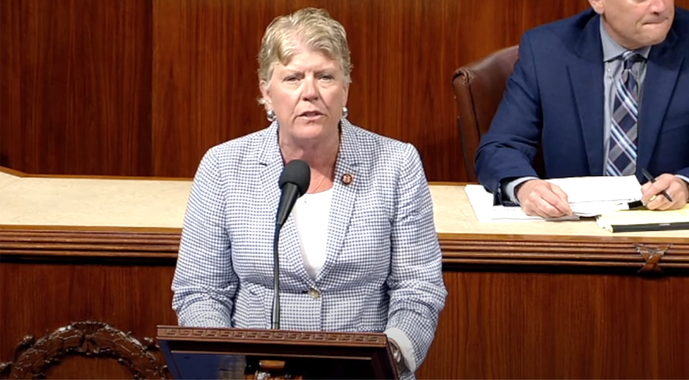 Rep. Julia Brownley (D-CA) on Tuesday spoke about the work being done on the women veterans task force and thanked the House Committee on Veterans Affairs for its support.