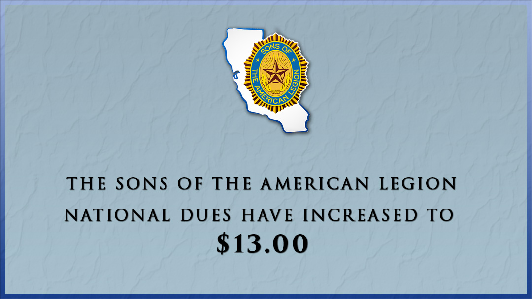 Sons Dues Increase to $13.00