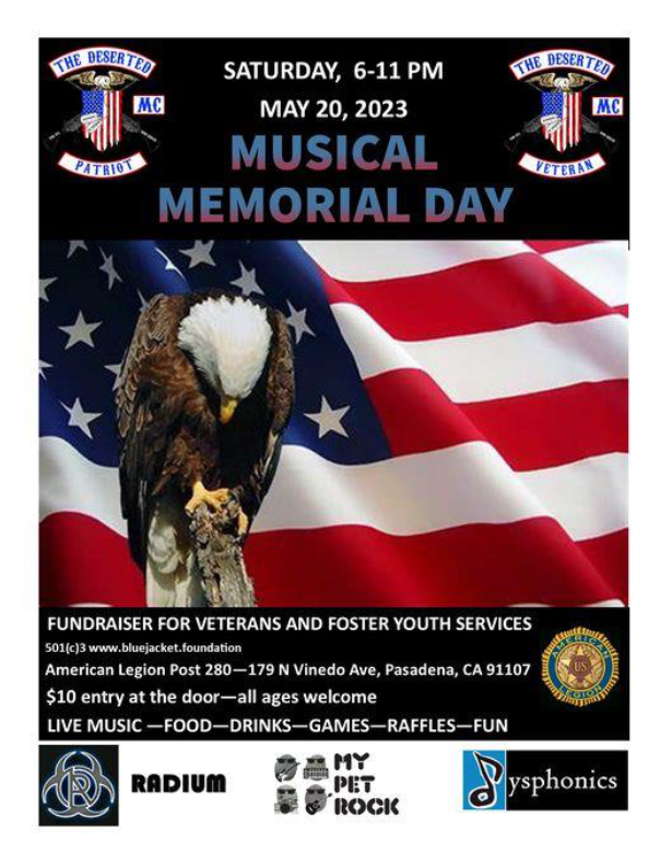 Musical Memorial Day Post 280 flyer