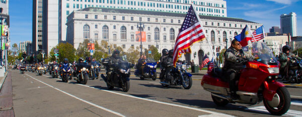 Legion Riders at San Francisco's Veteran Day Parade 2012 (Photo: Ernest Gaudreau)