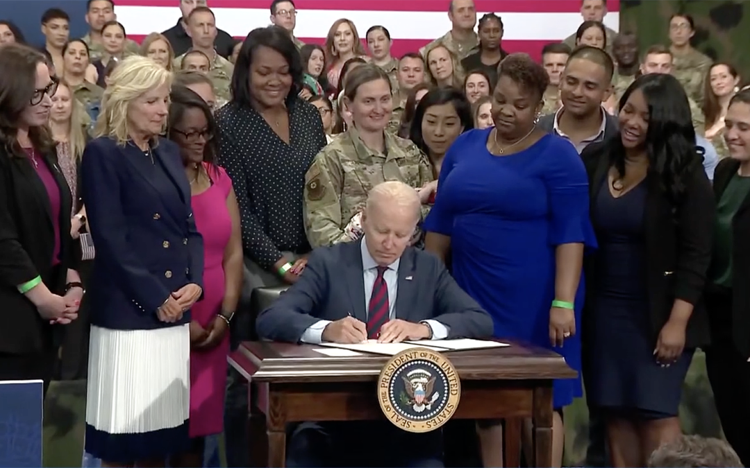 Biden Signs Executive Order to Improve Economic Opportunities for Military and Veteran Spouses