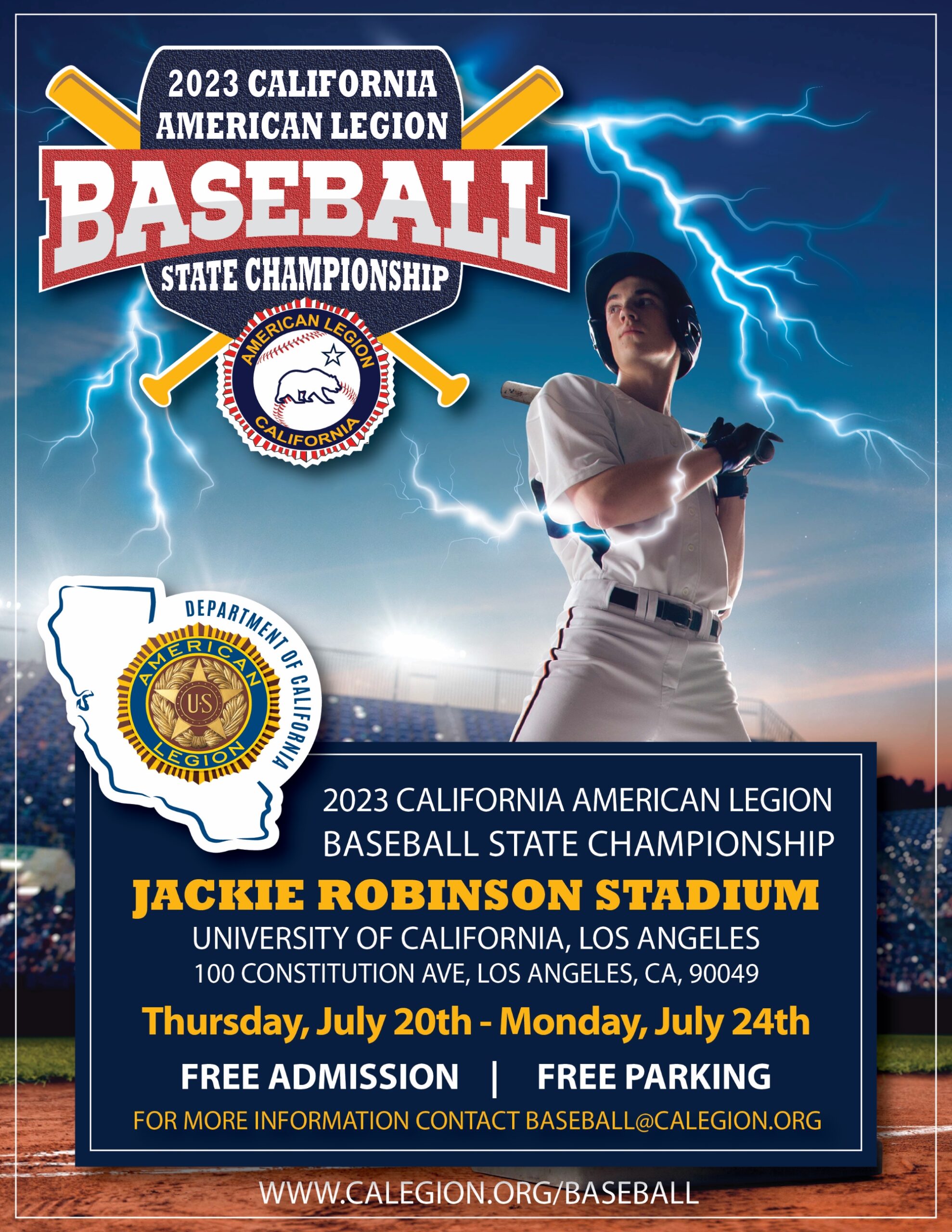 American Legion Baseball 2023 California State Championship Tournament