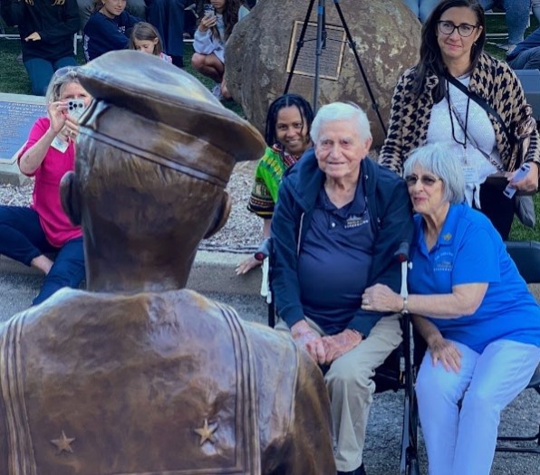 Last Survivor of the WWII USS Indianapolis (CA-35) Honored with Bronze Statue