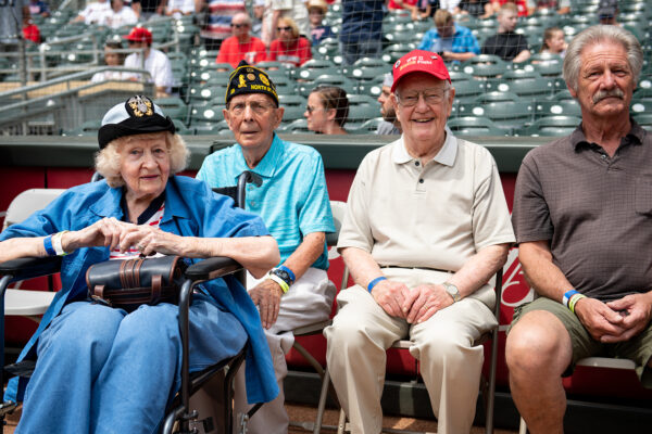 Three World War II Veterans