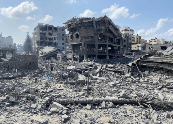 Damage in Gaza City