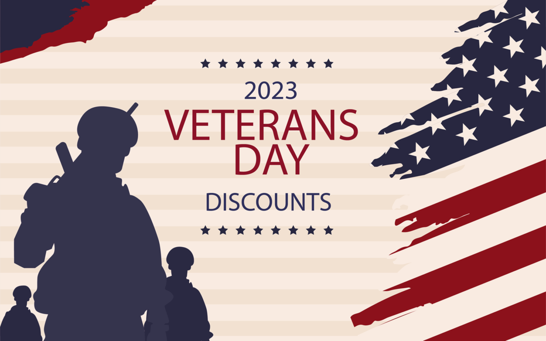 CALIFORNIA BUSINESSES OFFERING VETERANS DAY DISCOUNTS IN 2023