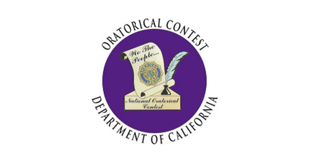 Oratorical Contest, Department of California