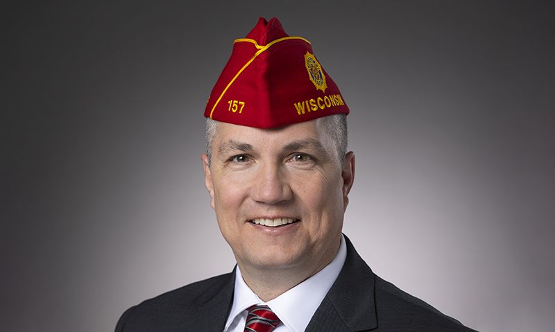 The American Legion National Commander Daniel J Seehafer is Visiting California